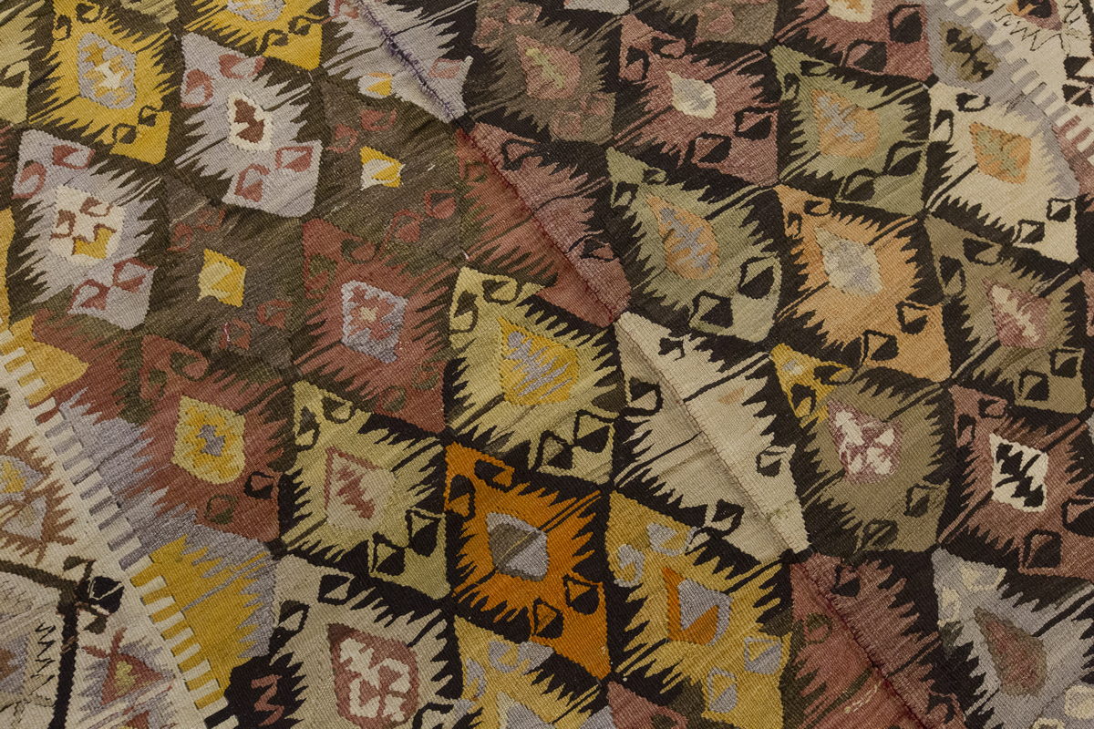 Vintage Large Konya Kilim, 153 x 361 cm / 5 x 12 ft Kilim
