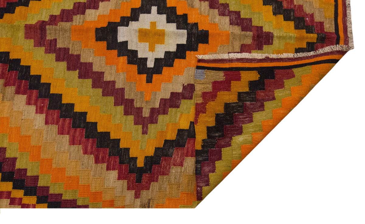 Vintage Large Konya Kilim, 154 x 344 cm / 5 x 11.3 ft Kilim