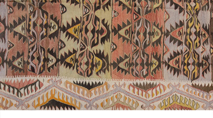Vintage Large Konya Kilim, 157 x 404 cm / 5.2 x 13.3 ft Kilim