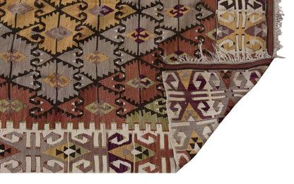 Vintage Large Konya Kilim, 157 x 405 cm / 5.2 x 13.3 ft Kilim