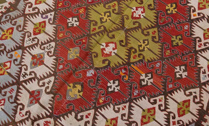 Vintage Large Konya Kilim, 158 x 425 cm / 5.2 x 14 ft Kilim