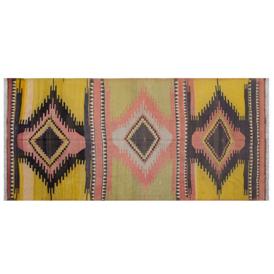 Vintage Large Konya Kilim, 163 x 349 cm / 5.4 x 11.5 ft Kilim