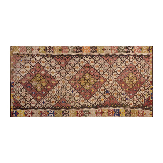 Vintage Large Konya Kilim, 164 x 450 cm / 5.5 x 14.9 ft Kilim