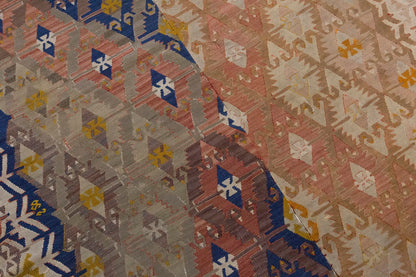 Vintage Large Konya Kilim, 165 x 348 cm / 5.5 x 11.5 ft Kilim