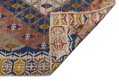 Vintage Large Konya Kilim, 165 x 348 cm / 5.5 x 11.5 ft Kilim
