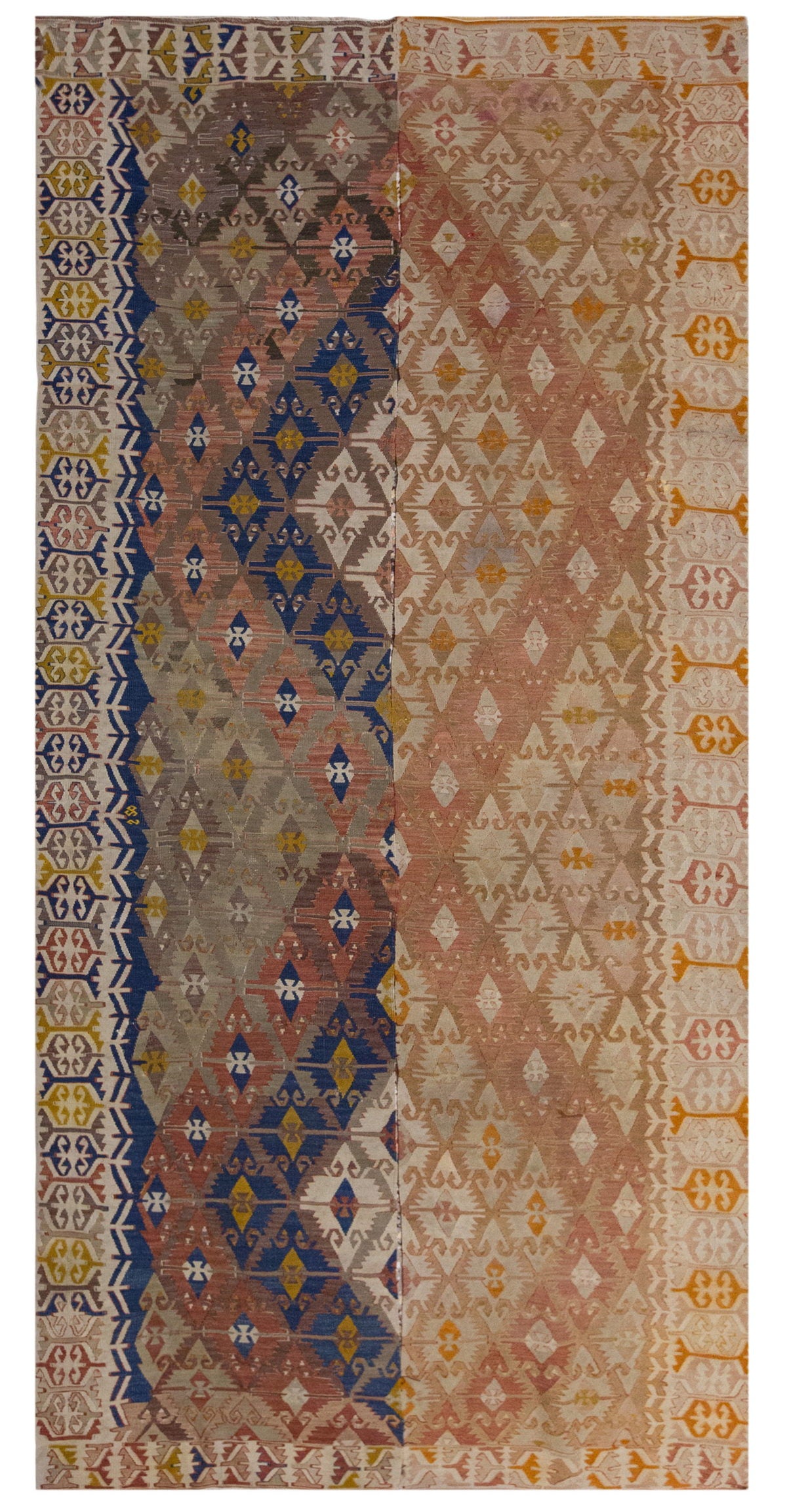 Vintage Large Konya Kilim, 165 x 348 cm / 5.5 x 11.5 ft Kilim