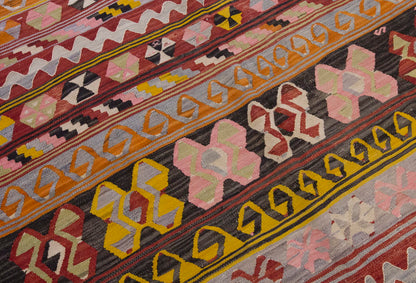 Vintage Large Konya Kilim, 167 x 340 cm / 5.6 x 11.2 ftKilim