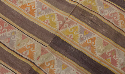 Vintage Large Konya Kilim, 171 x 366 cm / 5.7 x 12 ft Kilim