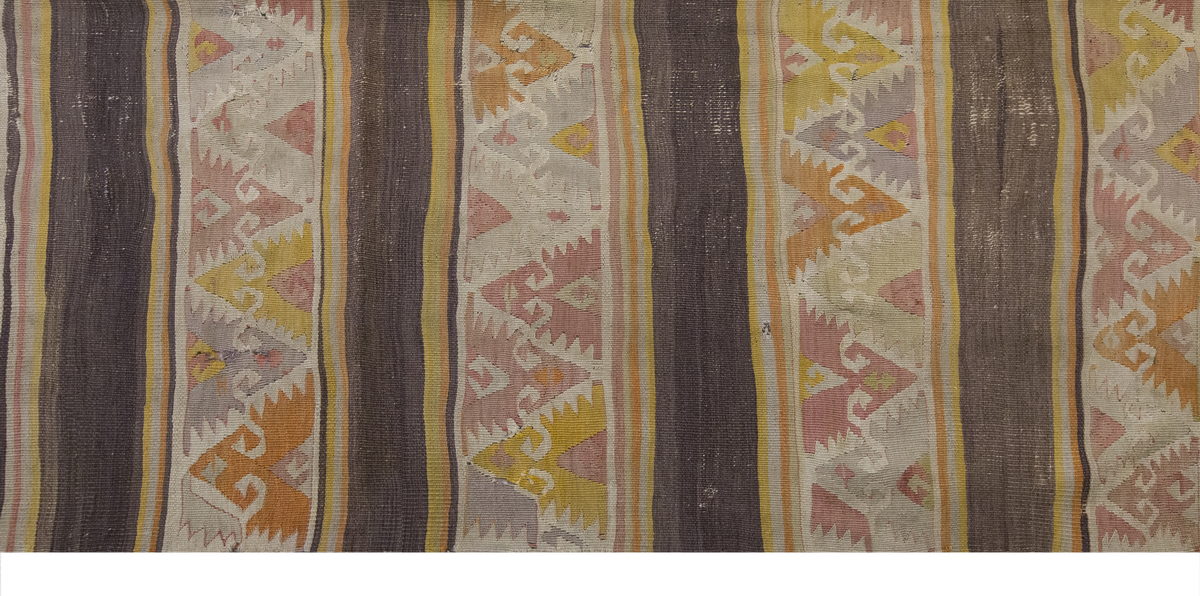 Vintage Large Konya Kilim, 171 x 366 cm / 5.7 x 12 ft Kilim