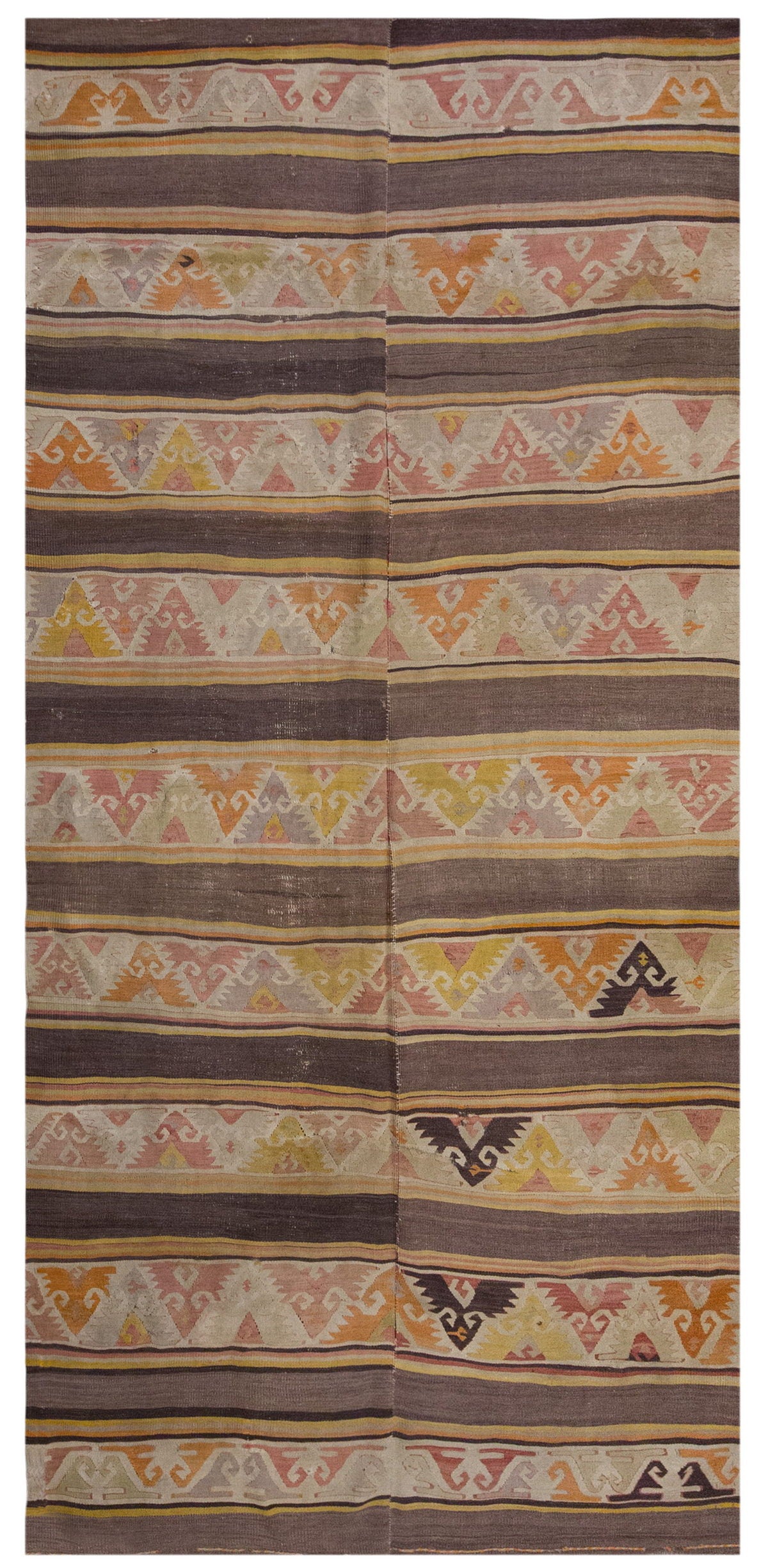Vintage Large Konya Kilim, 171 x 366 cm / 5.7 x 12 ft Kilim
