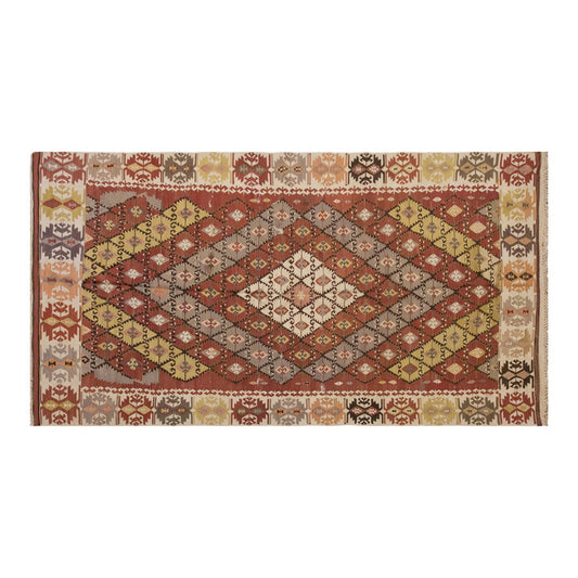 Vintage Large Konya Kilim, 171 x 431 cm / 5.7 x 14.2 ft Kilim