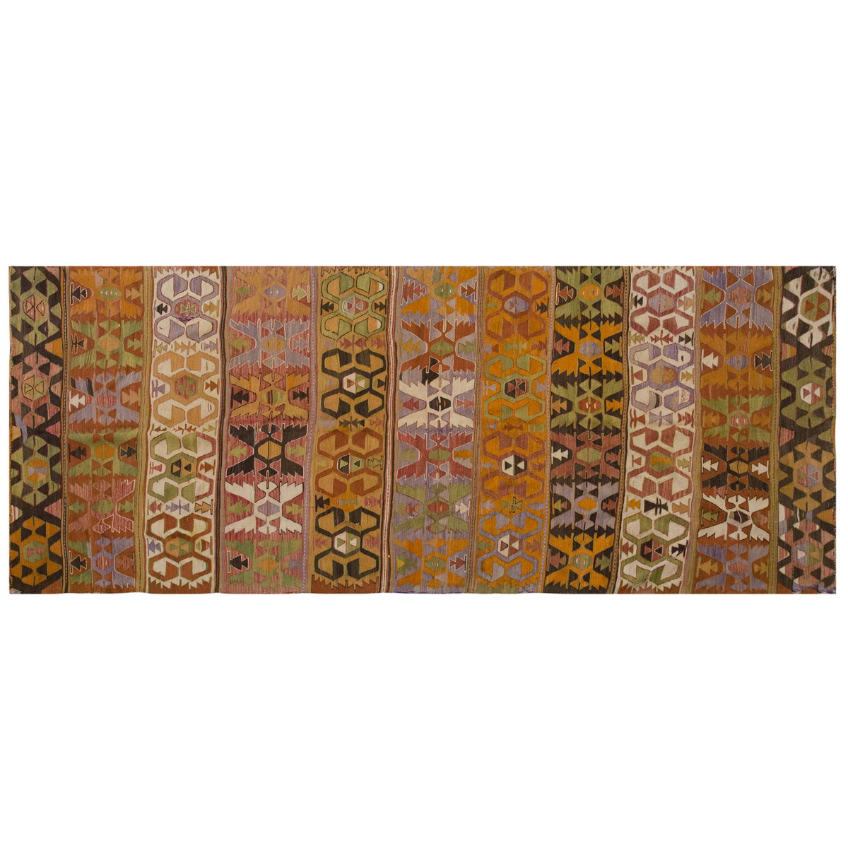 Vintage Large Konya Kilim, 177 x 442 cm / 6 x 14.6 ft Kilim