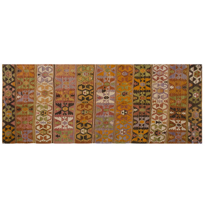 Vintage Large Konya Kilim, 177 x 442 cm / 6 x 14.6 ft Kilim