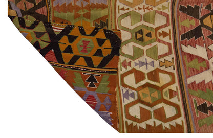 Vintage Large Konya Kilim, 177 x 442 cm / 6 x 14.6 ft Kilim