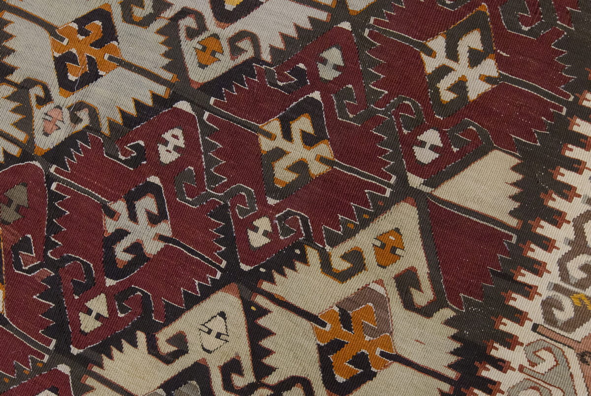 Vintage Large Konya Kilim, 177 x 458 cm / 6 x 15 ft Kilim
