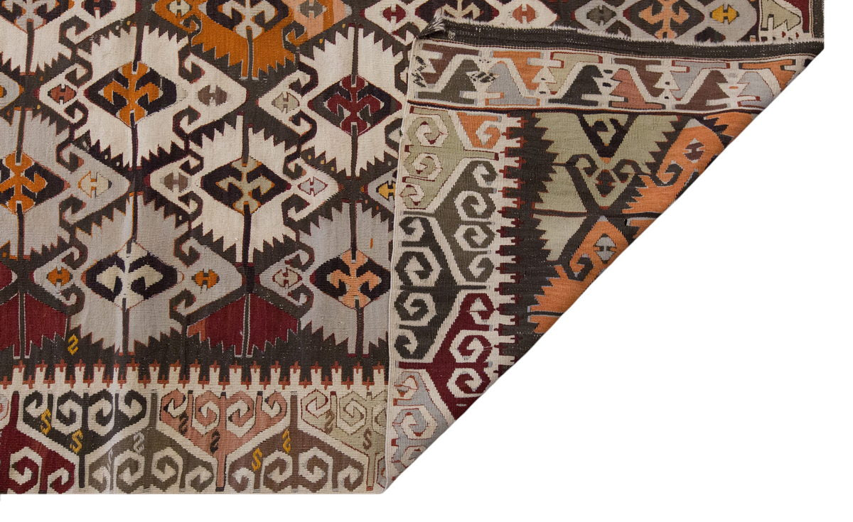 Vintage Large Konya Kilim, 177 x 458 cm / 6 x 15 ft Kilim