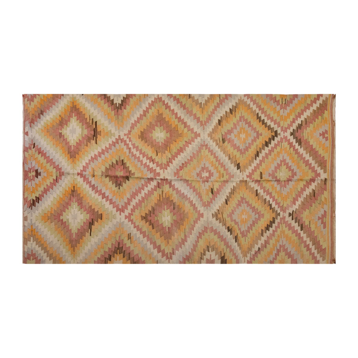 Vintage Large Konya Kilim, 179 x 371 cm / 6 x 12.2 ft Kilim