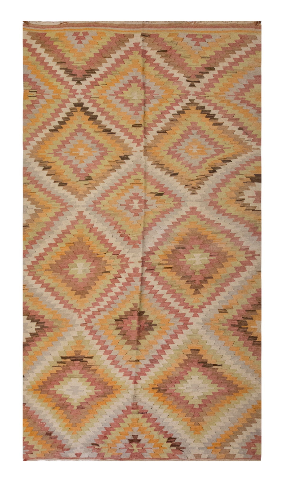 Vintage Large Konya Kilim, 179 x 371 cm / 6 x 12.2 ft Kilim
