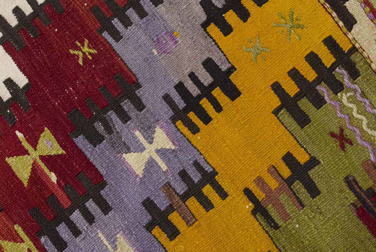 Vintage Large Konya Kilim, 180 x 324 cm / 6 x 10.8 ft Kilim
