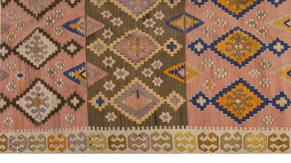 Vintage Large Konya Kilim, 180 x 426 cm / 6 x 14 ft Kilim