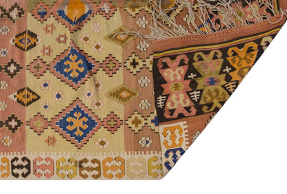 Vintage Large Konya Kilim, 180 x 426 cm / 6 x 14 ft Kilim