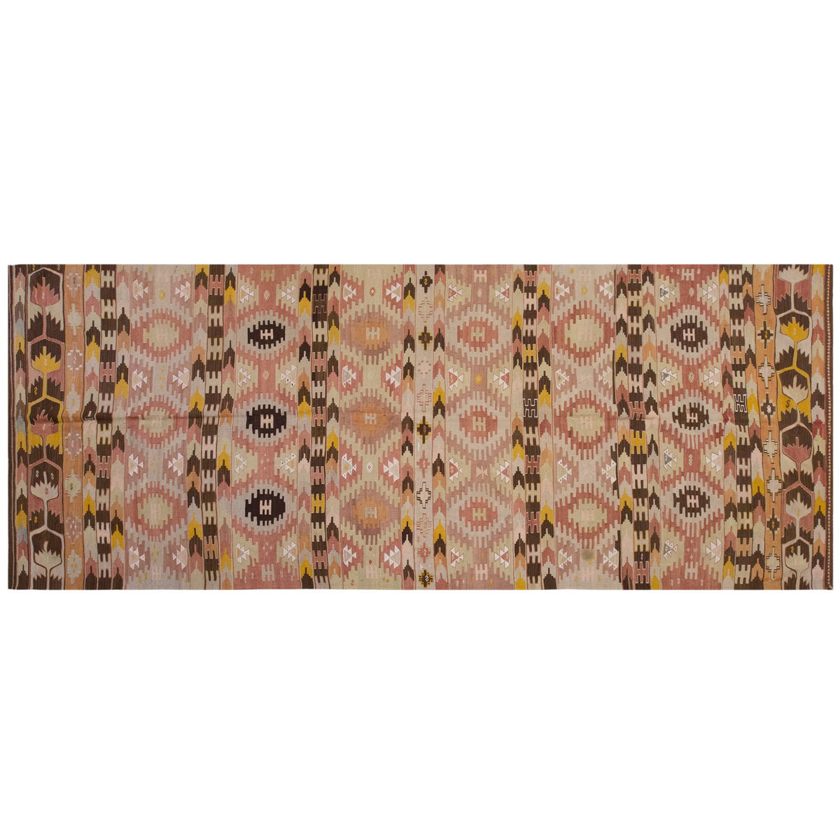 Vintage Large Konya Kilim, 180 x 458 cm / 6 x 15 ft Kilim