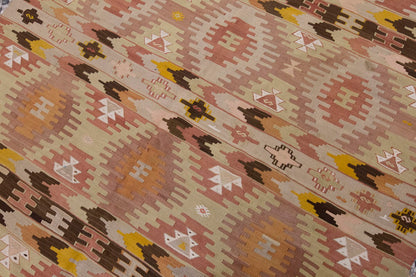 Vintage Large Konya Kilim, 180 x 458 cm / 6 x 15 ft Kilim