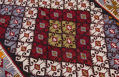 Vintage Large Konya Kilim, 180 x 458 cm / 6 x 15 ft Kilim