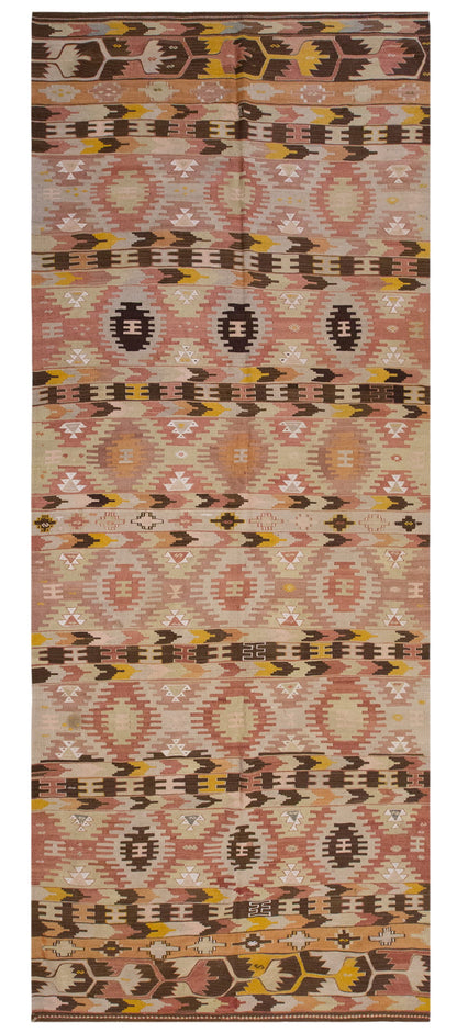Vintage Large Konya Kilim, 180 x 458 cm / 6 x 15 ft Kilim