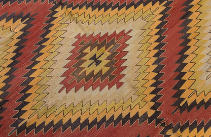 Vintage Large Konya Kilim, 191 x 345 cm / 6.3 x 11.4 ft Kilim