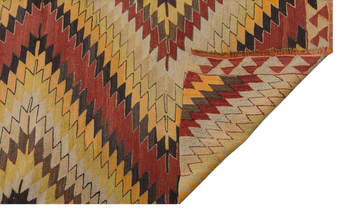 Vintage Large Konya Kilim, 191 x 345 cm / 6.3 x 11.4 ft Kilim