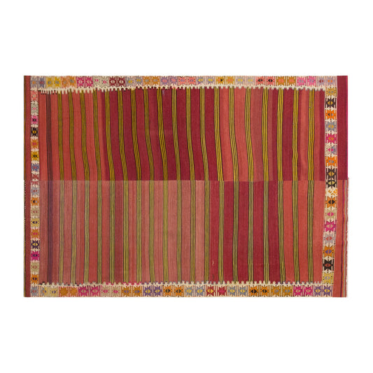 Vintage Large Konya Kilim, 194 x 342 cm / 6.4 x 11.3 ft Kilim
