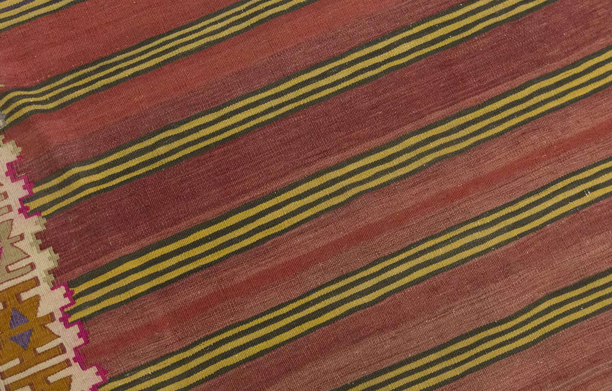 Vintage Large Konya Kilim, 194 x 342 cm / 6.4 x 11.3 ft Kilim