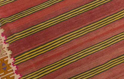 Vintage Large Konya Kilim, 194 x 342 cm / 6.4 x 11.3 ft Kilim