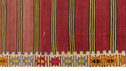 Vintage Large Konya Kilim, 194 x 342 cm / 6.4 x 11.3 ft Kilim