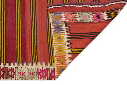 Vintage Large Konya Kilim, 194 x 342 cm / 6.4 x 11.3 ft Kilim