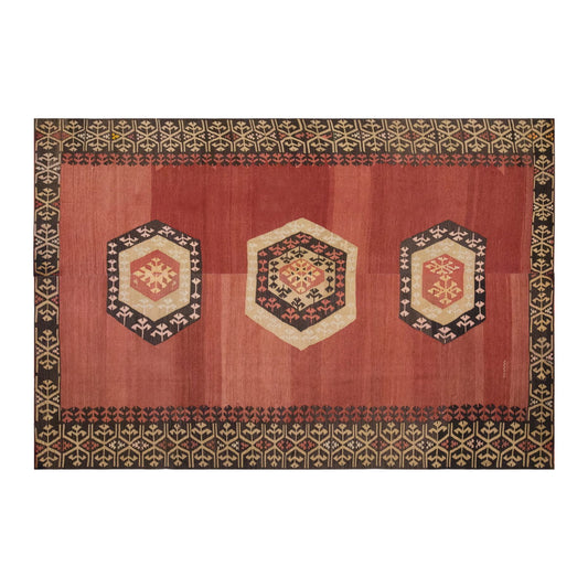 Vintage Large Konya Kilim, 200 x 334 cm / 6.7 x 12 ft Kilim