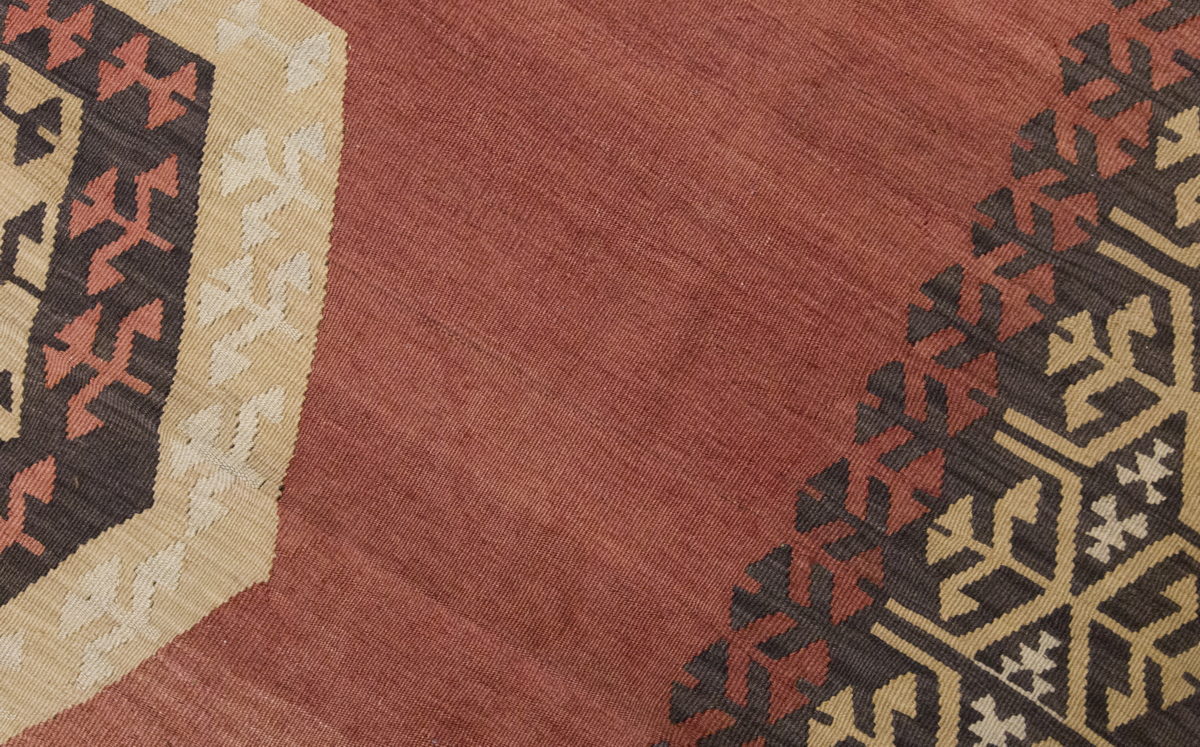 Vintage Large Konya Kilim, 200 x 334 cm / 6.7 x 12 ft Kilim