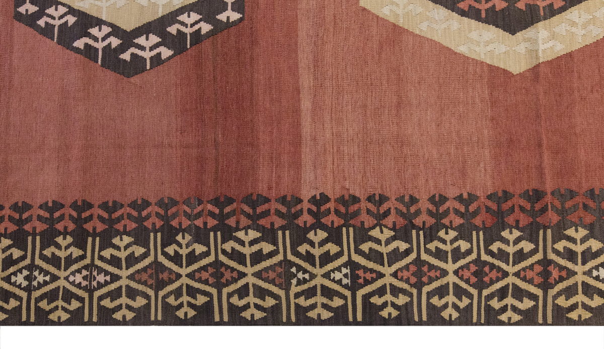 Vintage Large Konya Kilim, 200 x 334 cm / 6.7 x 12 ft Kilim