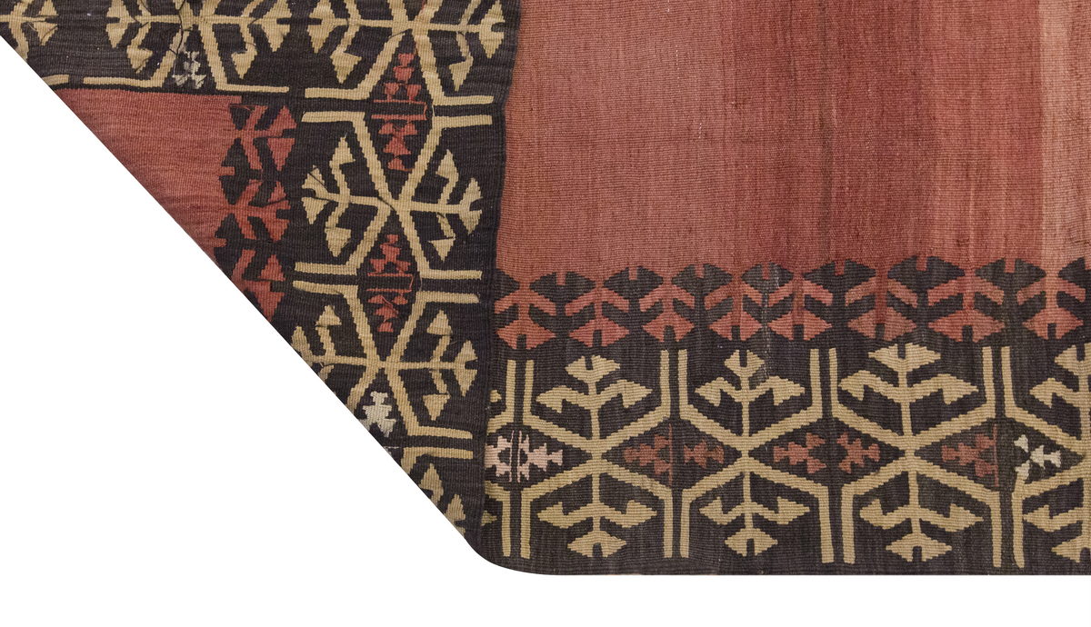 Vintage Large Konya Kilim, 200 x 334 cm / 6.7 x 12 ft Kilim