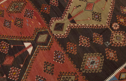 Vintage Large Konya Kilim, 205 x 525 cm / 6.9 x 17.3 ft Kilim