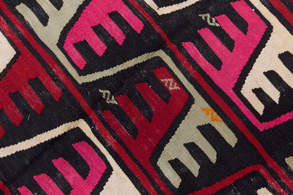 Vintage Large Konya Kilim, 211 x 249 cm / 7 x 8.2 ft Kilim