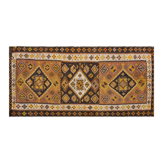 Vintage Large Malatya-Akçadağ Kilim, 151 x 420 cm / 5 x 13.9 ft Kilim