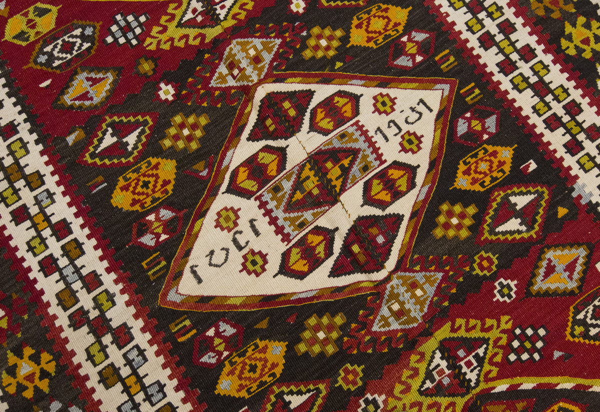 Vintage Large Malatya-Akçadağ Kilim, 151 x 420 cm / 5 x 13.9 ft Kilim