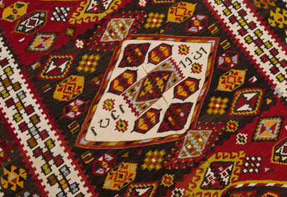 Vintage Large Malatya-Akçadağ Kilim, 151 x 420 cm / 5 x 13.9 ft Kilim