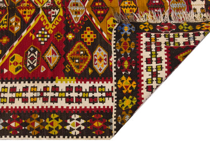 Vintage Large Malatya-Akçadağ Kilim, 151 x 420 cm / 5 x 13.9 ft Kilim