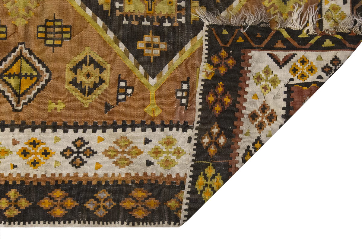Vintage Large Malatya-Akçadağ Kilim, 151 x 420 cm / 5 x 13.9 ft Kilim
