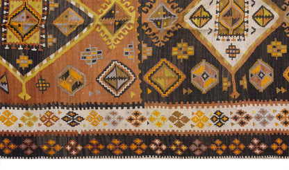 Vintage Large Malatya Kilim, 146 x 356 cm / 4.9 x 11.8 ft Kilim