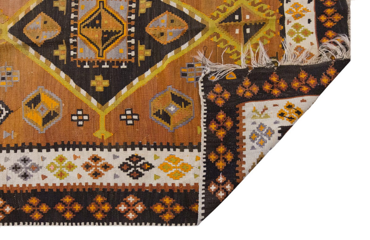 Vintage Large Malatya Kilim, 146 x 356 cm / 4.9 x 11.8 ft Kilim