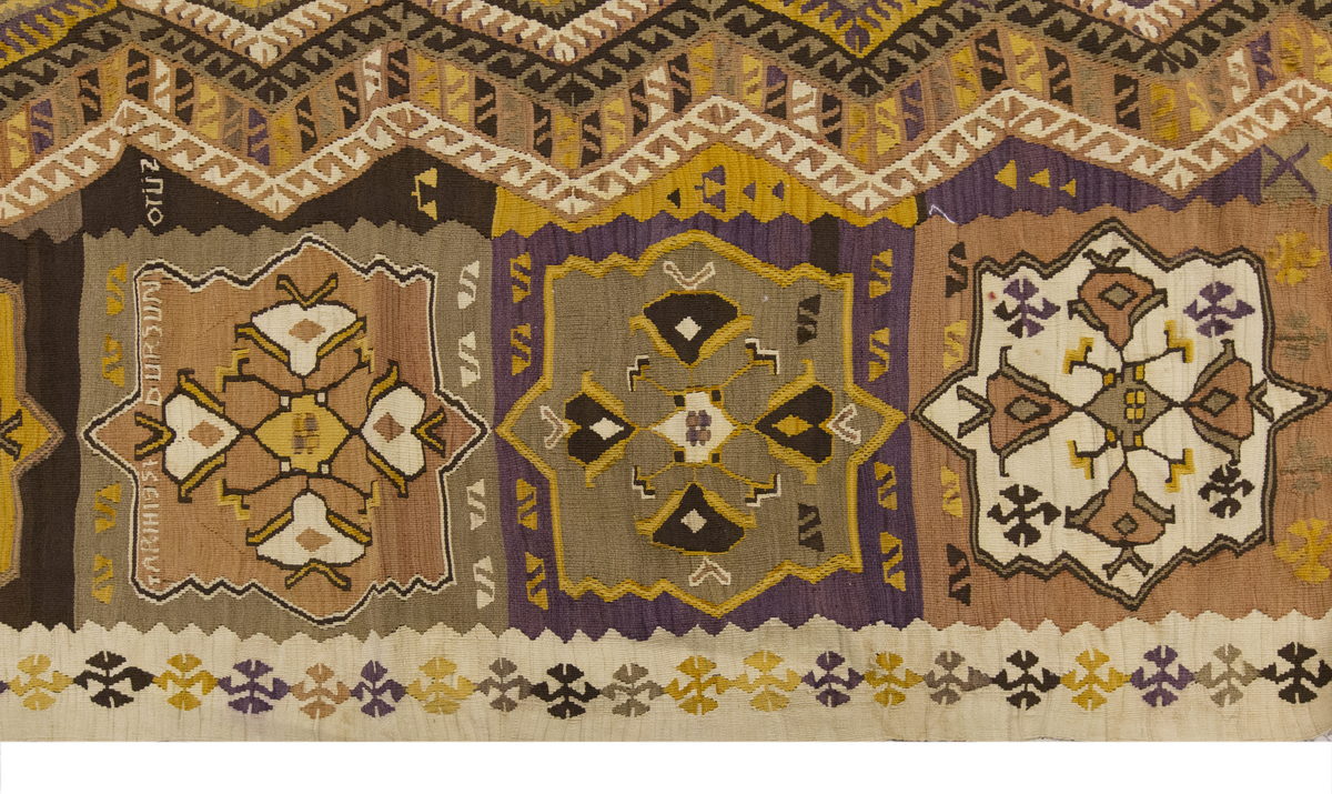 Vintage Large Malatya Kilim, 180 x 344 cm / 6 x 11.3 ft Kilim